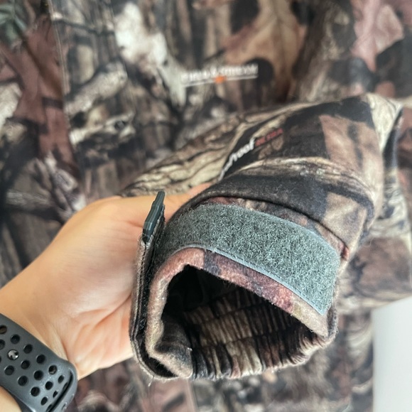 Field & Stream Real Tree Camouflage Hunting Outdoor Jacket with Hood Men Medium - Picture 9 of 14